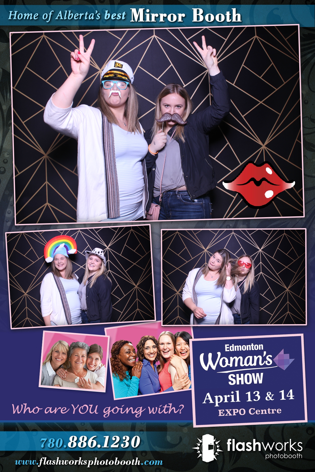 Spring Edmonton Woman's Show 2019 | View more photos from the event at gallery.flashworksphotobooth.com/u/FlashworksPhotoboothInc/Spring-Edmonton-Womans-Show-2019